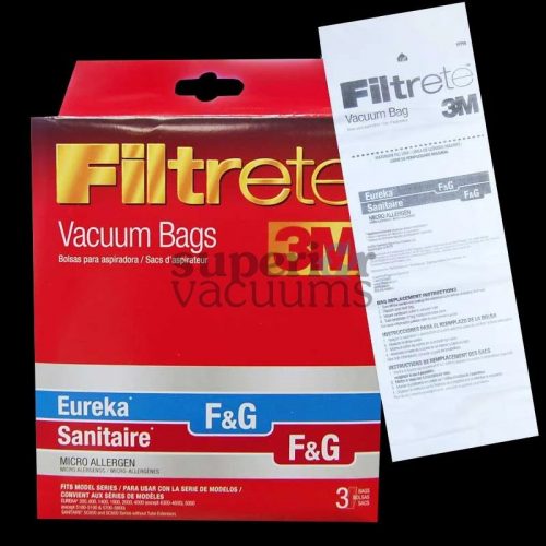 Eureka 67726 67726-6 Filtrete 3M Style AS EL1050 SP1050 Allergen 9 Vacuum Bags 