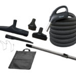 Attachment kit 24V with Super Flex and On/Off handle - Brush 12 in. (30.5 cm) - Peppercorn - Beam