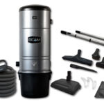 Central vacuum 475 with electric attachment kit 110/24V and brush 12 in. (30.5 cm) - BC6115 powerhead peppercorn - SpeedyFlex hose 35 ft. (10.67 m)