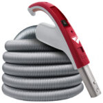 Exclusive Cyclovac Electric 110/24V hose with handle and hybrid connection