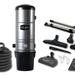 Beam 375 central vacuum with EBK360 powerhead and 35 ft Peppercorn hose