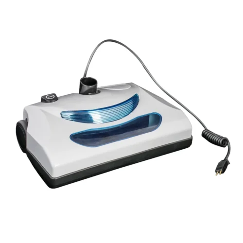 PW400 EUP PB11 light grey electric vacuum powerbrush with headlight and curly cord